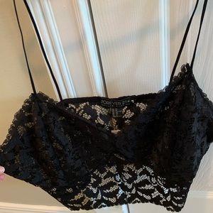 Forever 21+ - Black bralette size 2XL NWT